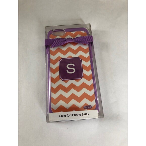 New Iphone 6/6S Phone Case -Initial  Letter S - Picture 1 of 2